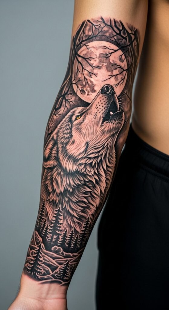 Wolf Tattoo