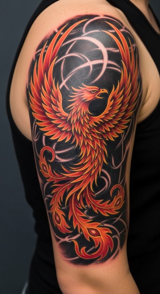 Phoenix Rising Tattoo