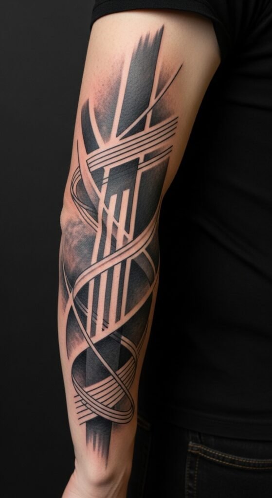Abstract Art Tattoo