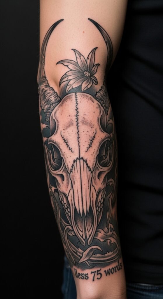 Animal Skull Tattoo