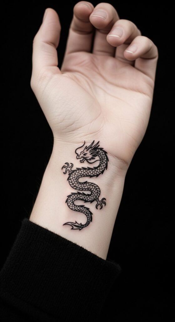 Small Dragon Tattoo