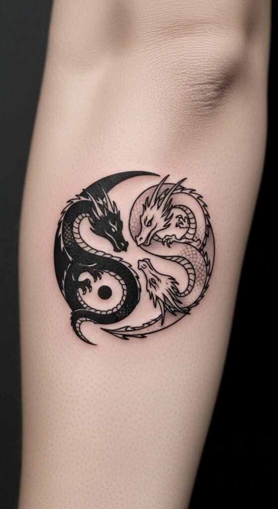The Yin and Yang Dragon