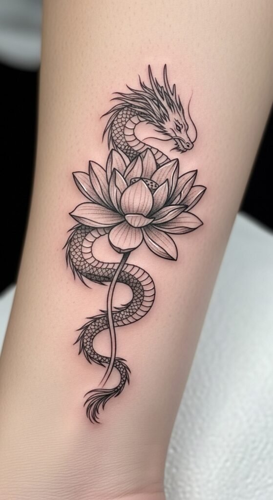 Dragon and Lotus Combo