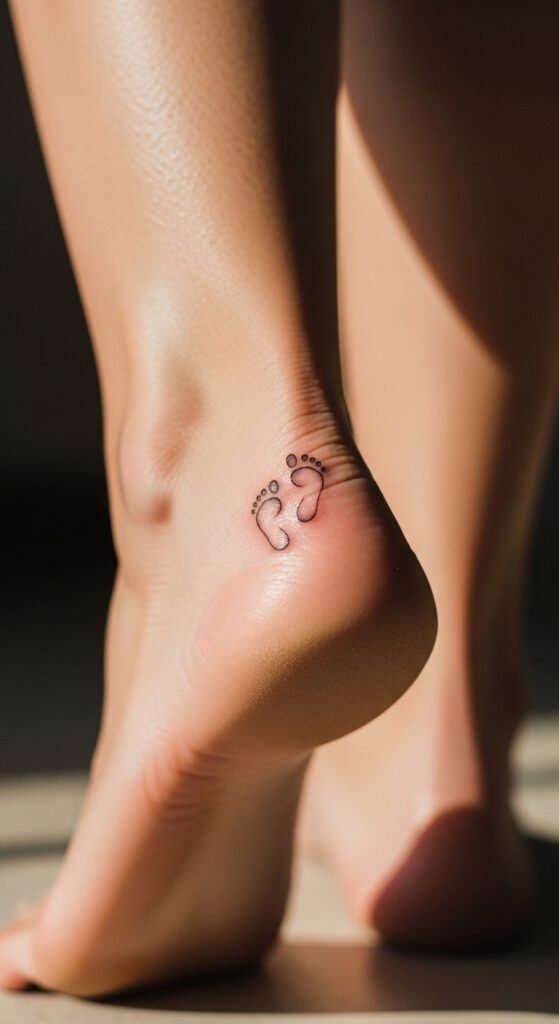 Tiny Footprint on the Heel