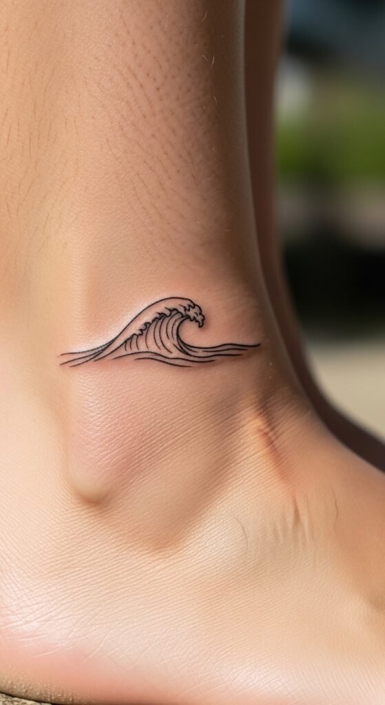 Tiny Wave on the Ankle