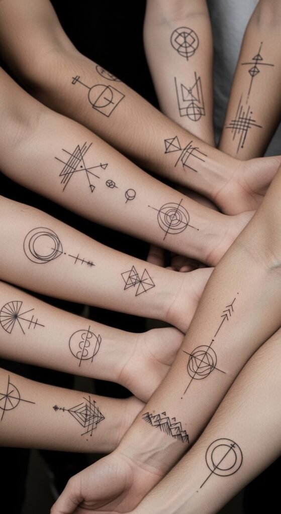 Simple Forearm Tattoos for Men
