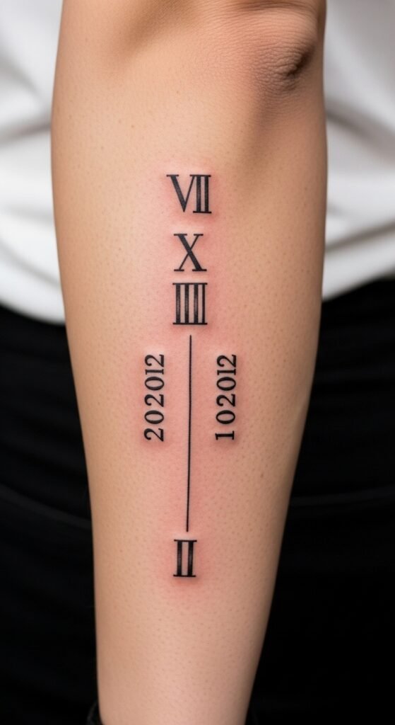 Roman Numeral Date