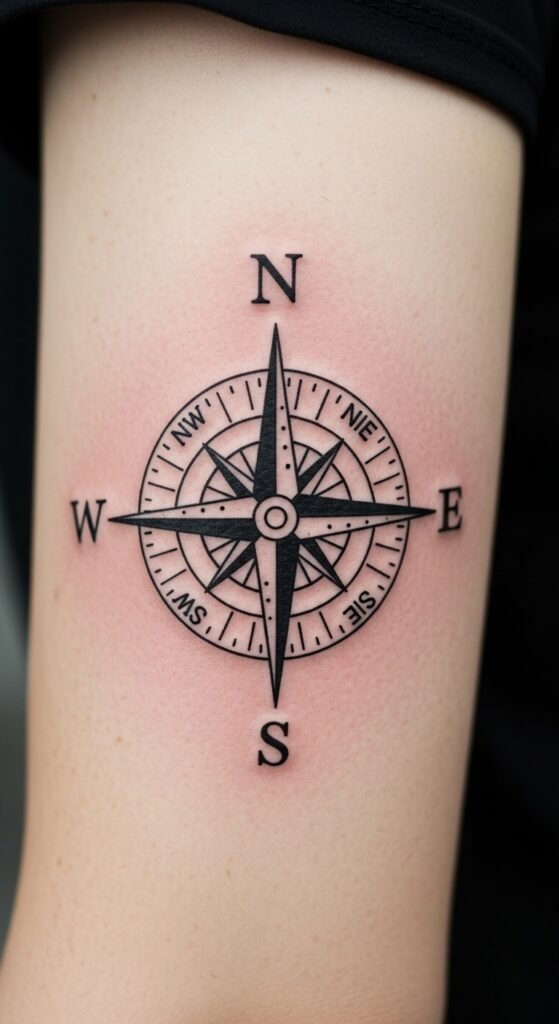 Simple Compass Rose