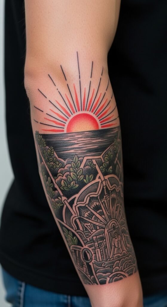 Sunrise Tattoo