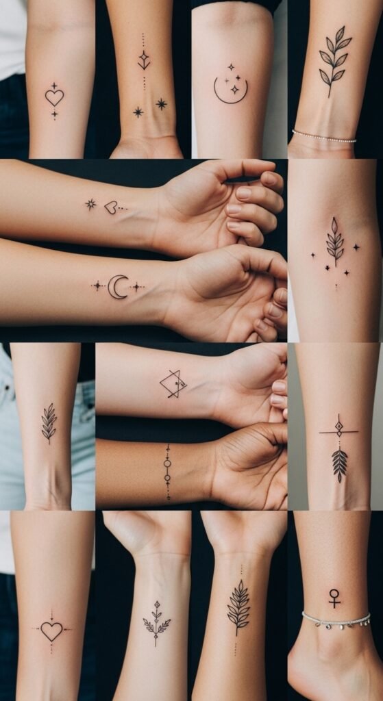 Simple Small Tattoos for Women