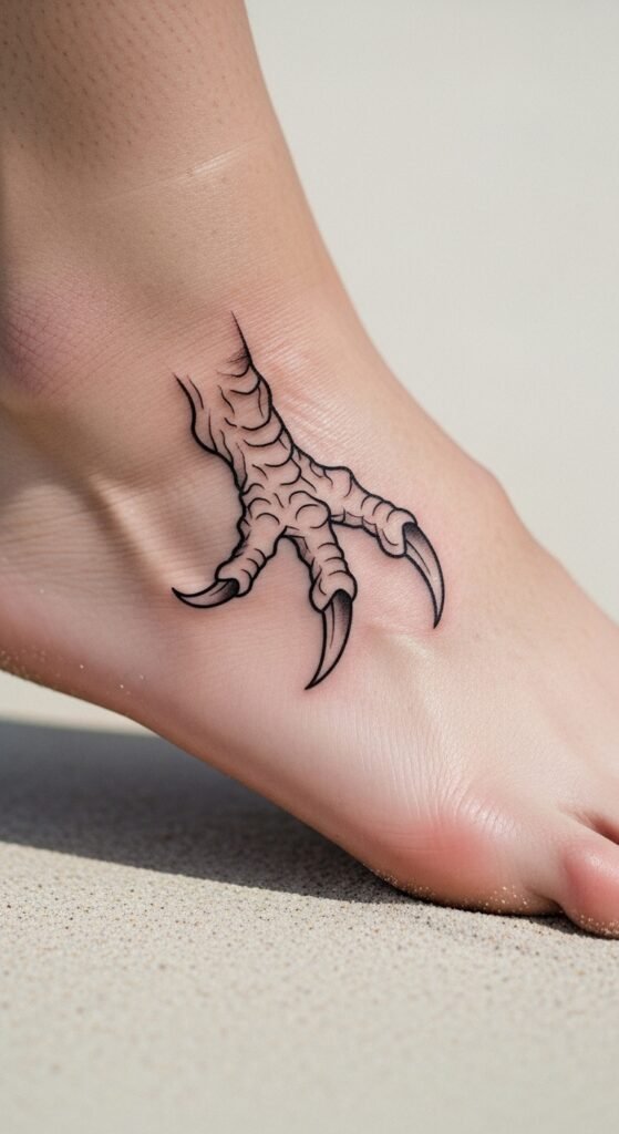 Dragon Claw in the Sand