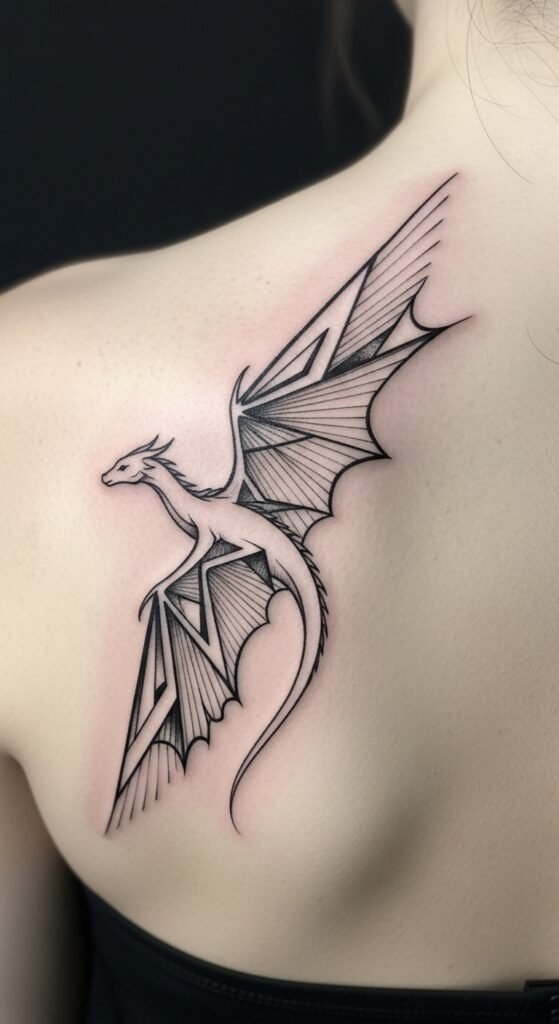 Stylized Dragon Wings