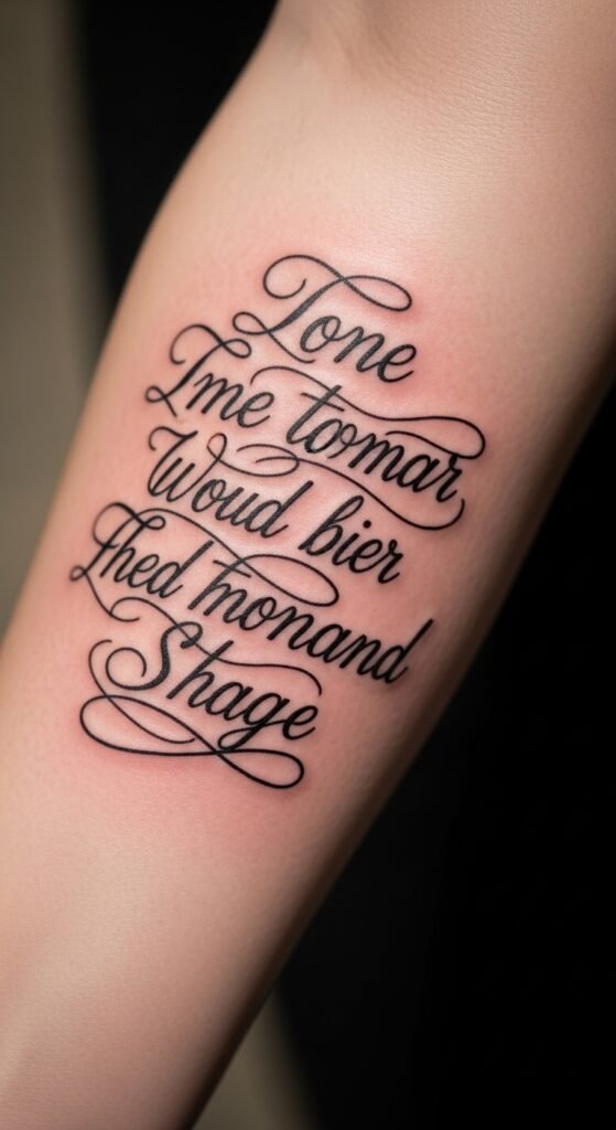 Scripted Words or Quotes