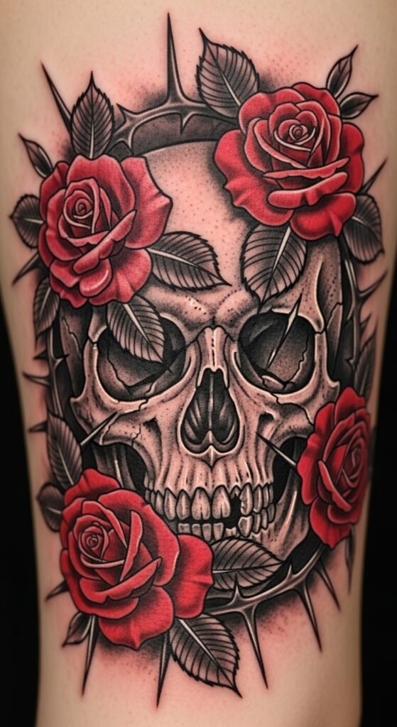 The Skull and Roses