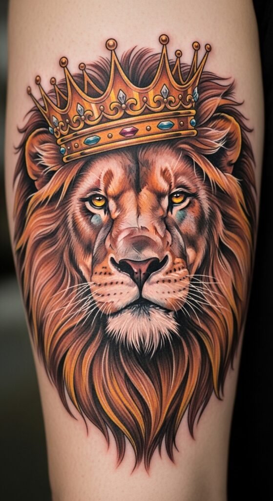 Lion with a Crown