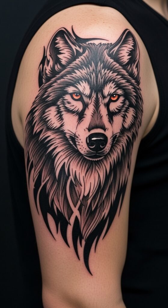 The Tribal Wolf