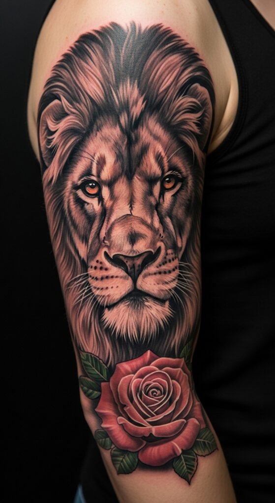 The Lion and the Rose