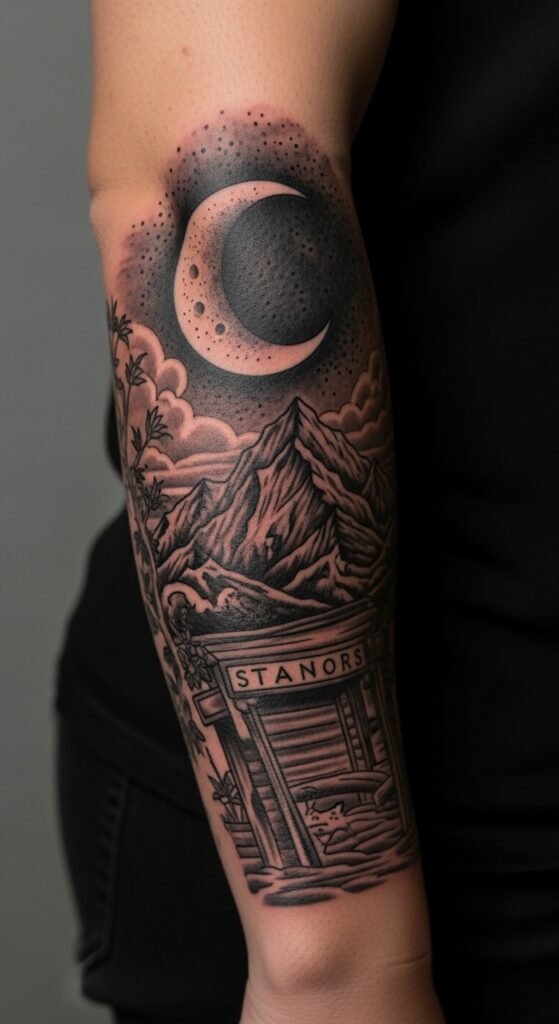 The Mountain and Moon