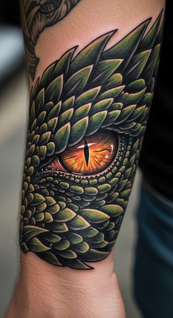 Dragon Eye Tattoo