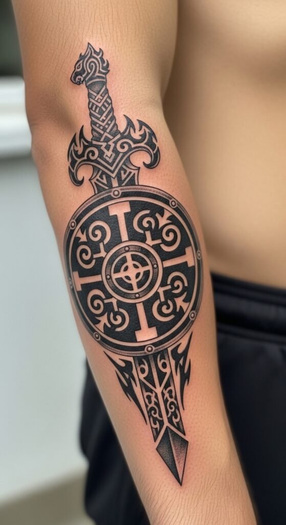 The Tribal Shield and Sword