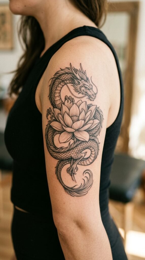 The Dragon and Lotus