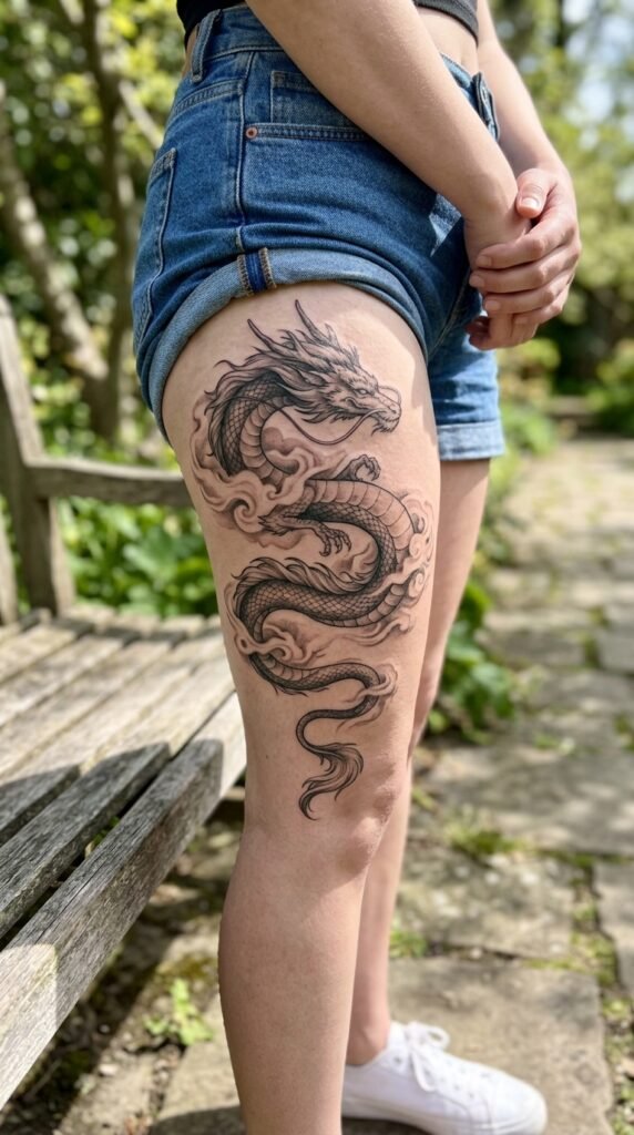 The Dragon and Clouds