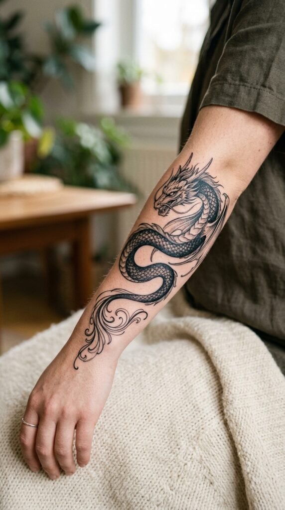 dragon tattoo for women