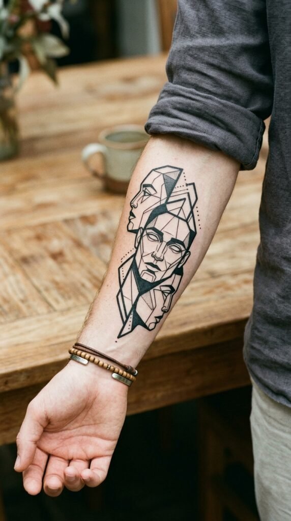 Abstract Faces and Human Form