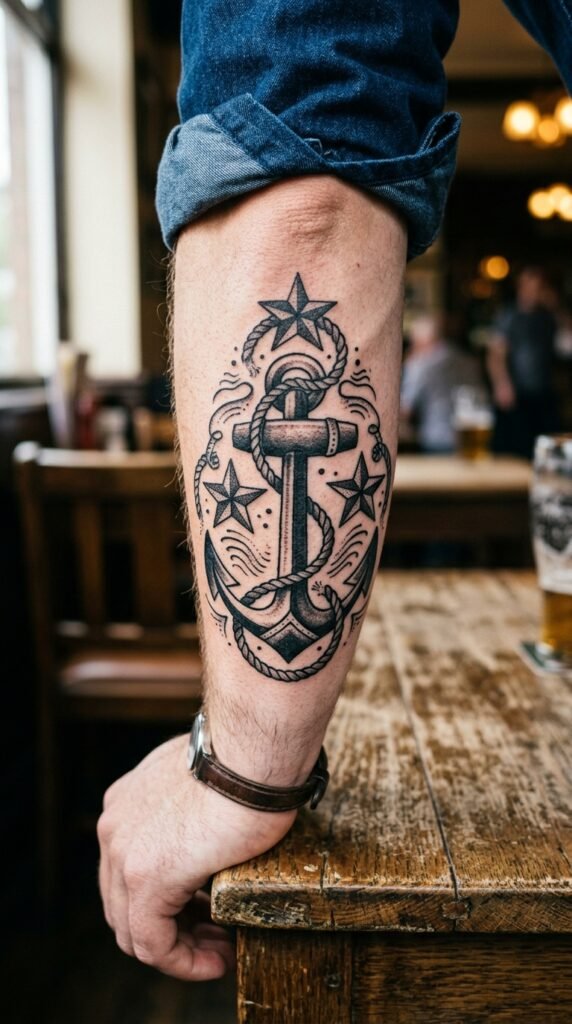 Nautical and Sailor-Inspired Tattoos