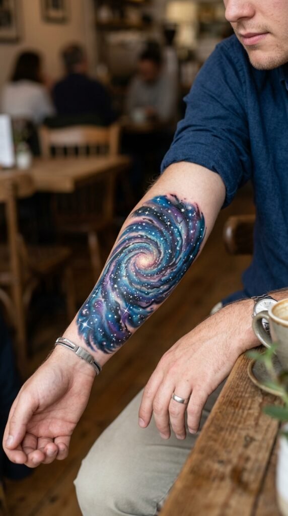 Space and Galaxy Tattoos