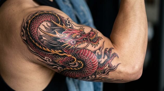 29 Majestic Chinese Dragon Tattoo Designs That Symbolize Power