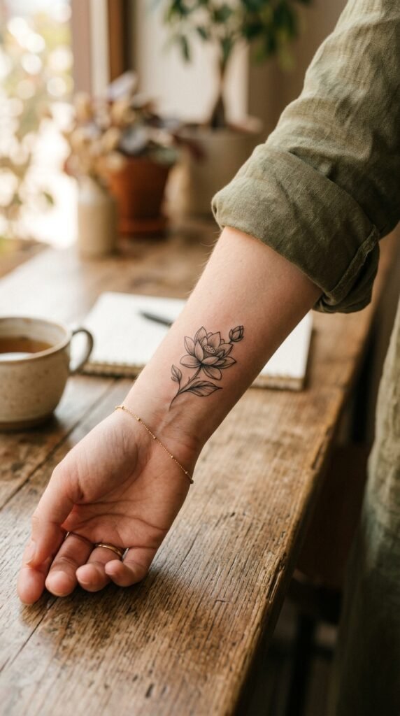 A Tiny Lotus Blossom