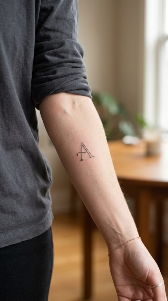 A Single Word or Initial