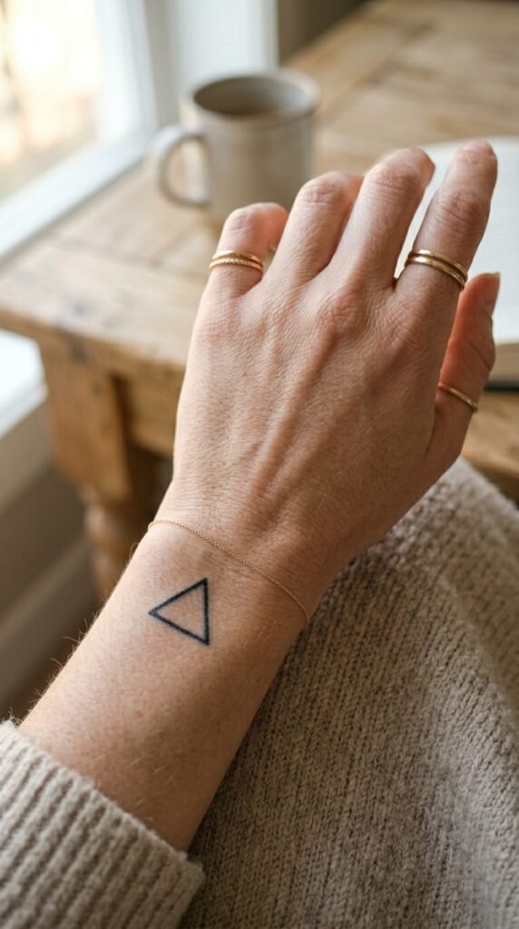 A Geometric Triangle