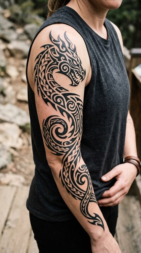 The Tribal Dragon Tail